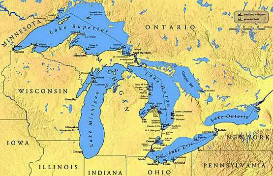 Top 5 Largest Great Lakes
